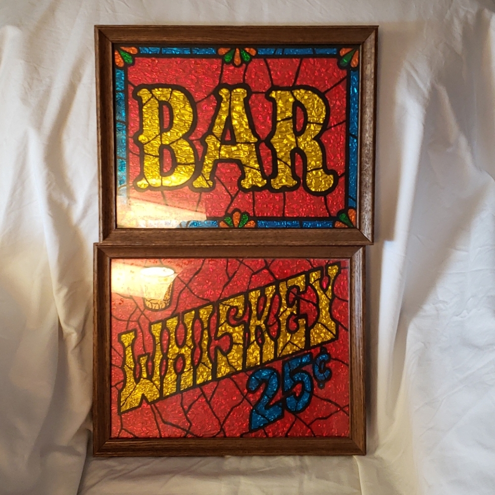Vintage Bar Signs - Glittet Art (2)